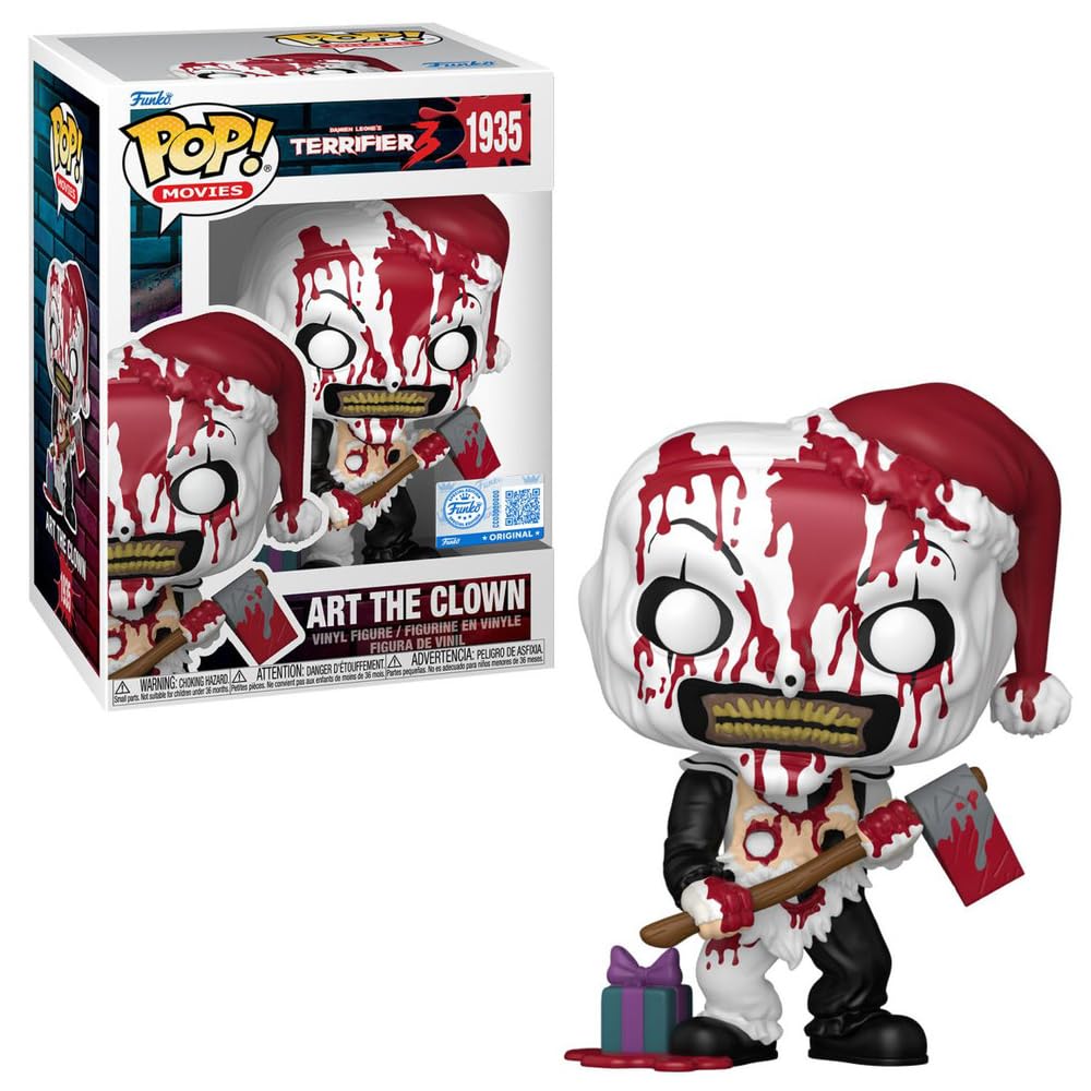 Amazon.com: Funko POP! Movies Terrifier 3 Art The Clown Vinyl